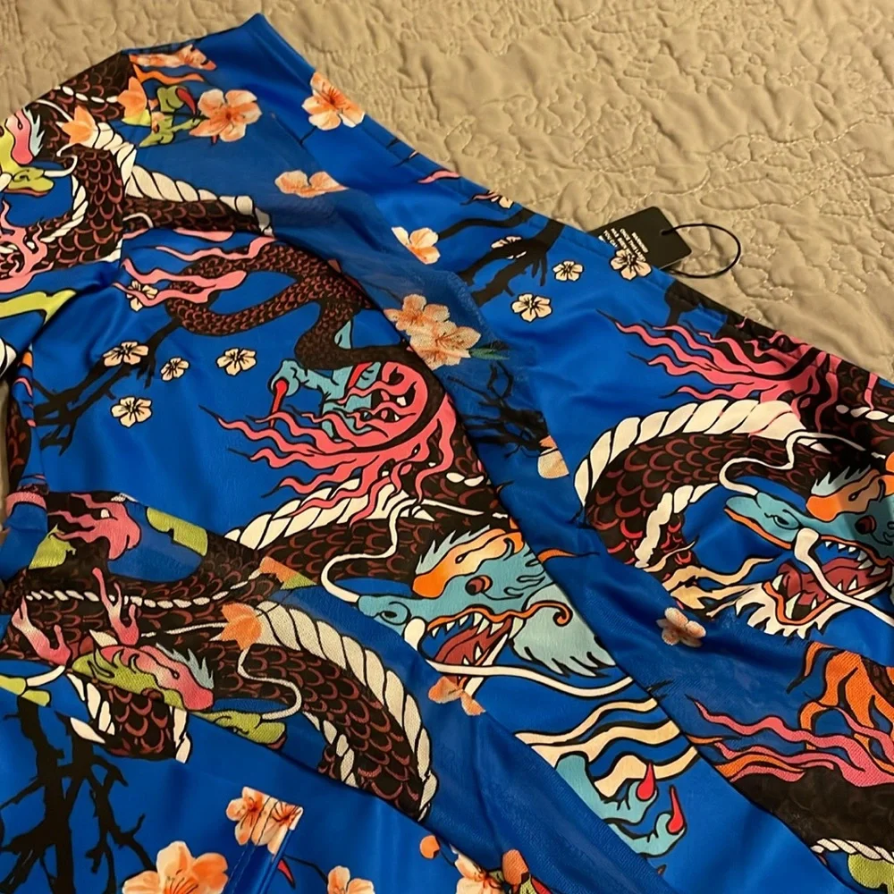 Blue Dragon Jumpsuit (one piece) - Picture 2 of 8